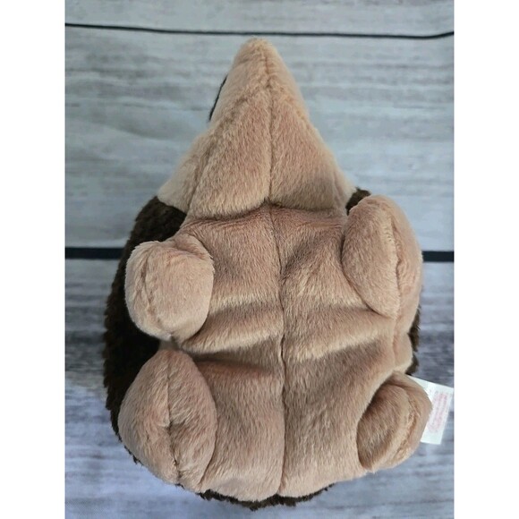 Vintage 1998 Ty Beanie Baby Prickles Hedgehog Plush Brown Tan Stuffed Animal Toy - Picture 7 of 8
